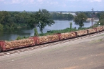 Short cut wood on SB freight